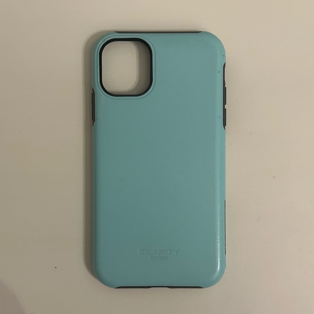 Team Luxury iPhone 11 Phone Case Teal/Grey